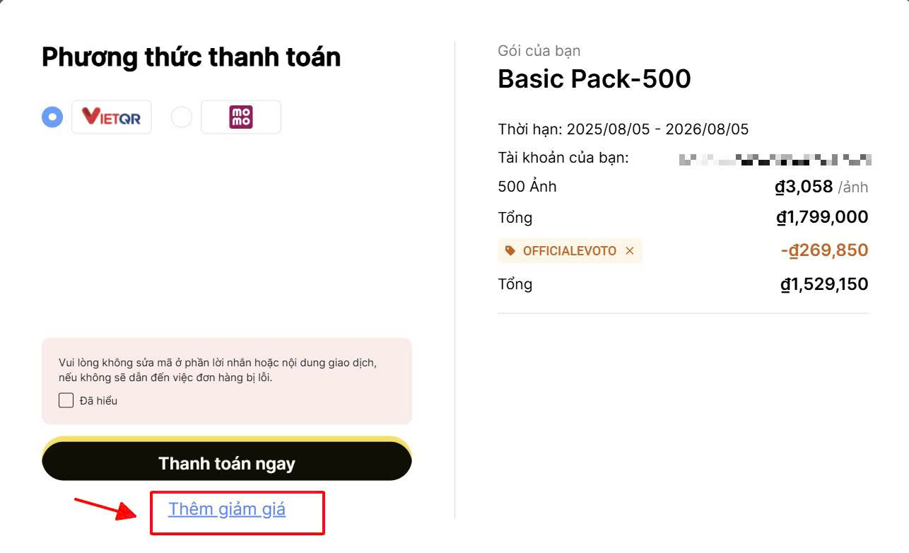 z6877024899944 d091675e13fd4f7c430a6f1d84dd0b0d Gói nạp phần mềm chỉnh ảnh tự động Evoto