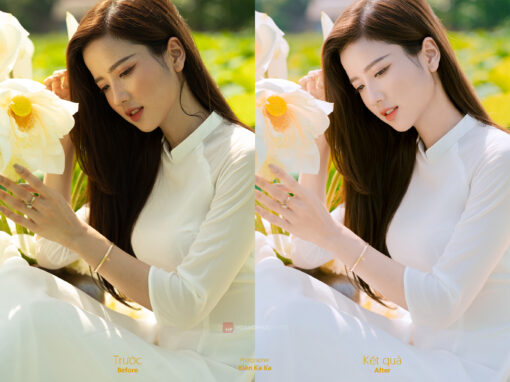 KKK05618 ao dai sen trang Kien Ka Ka 2 Darkroom Profile - màu trong trẻo cho dạng ảnh cao cấp